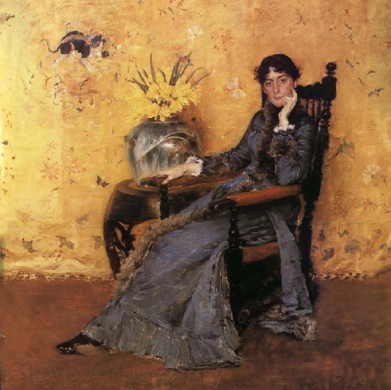 William Merritt Chase Portrait of Dora Wheeler Spain oil painting art